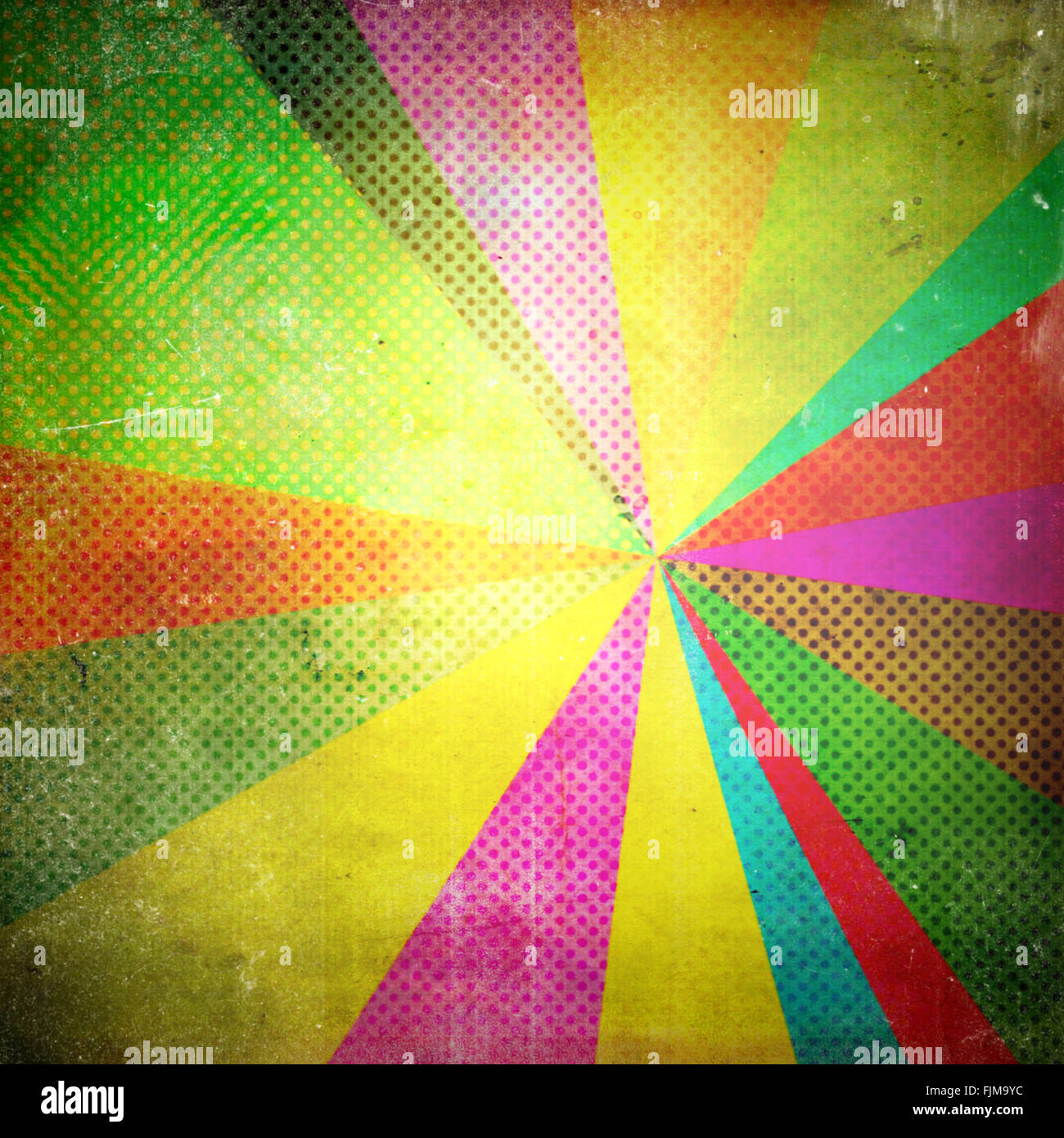 Pop-Art-Hintergrund Stockfoto