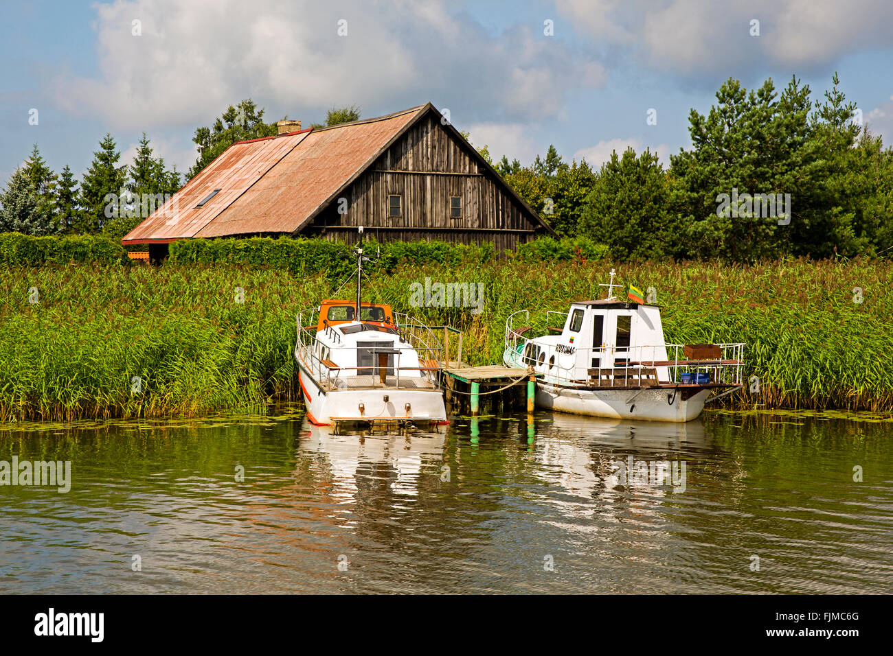 Geographie/Reisen, Litauen, Nida, Kurische Nehrung, Kurischen Barriere Lagune, Ostsee, Memel Delta, Nemunas delta, Additional-Rights - Clearance-Info - Not-Available Stockfoto