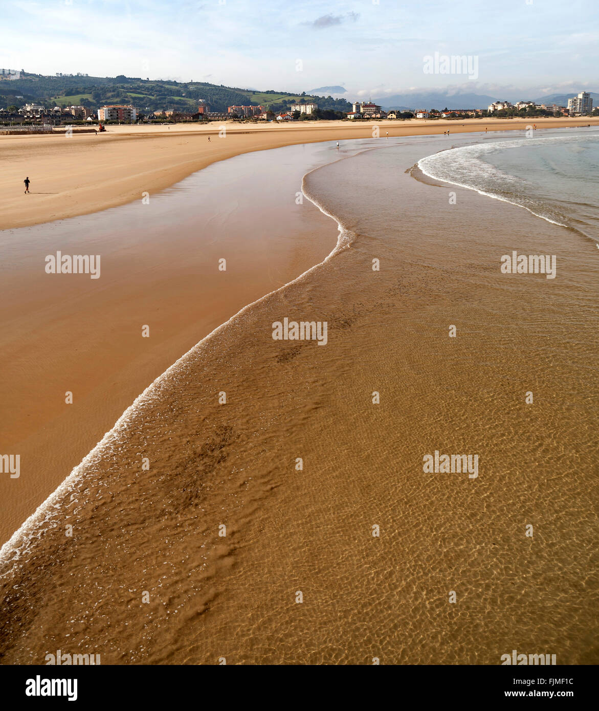 Laredo, Kantabrien, Spanien Stockfoto