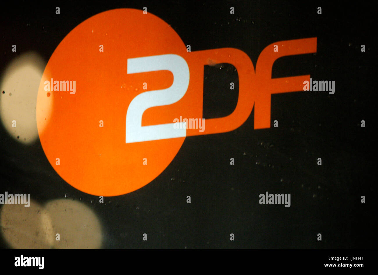 Markenname: "ZDF", Berlin. Stockfoto