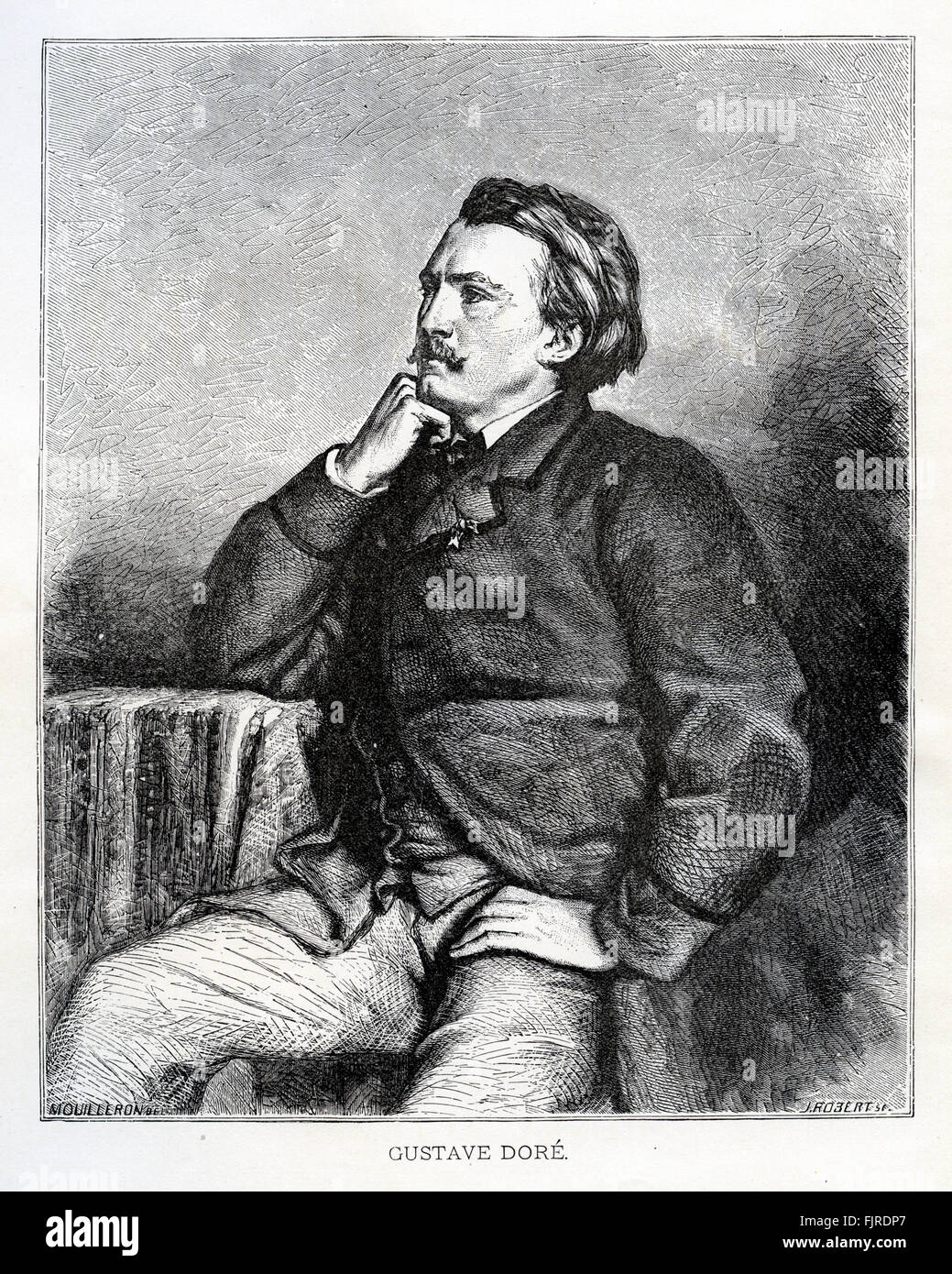Gustave Doré (1832 – 1883), französischer Künstler und Illustrator. Stockfoto