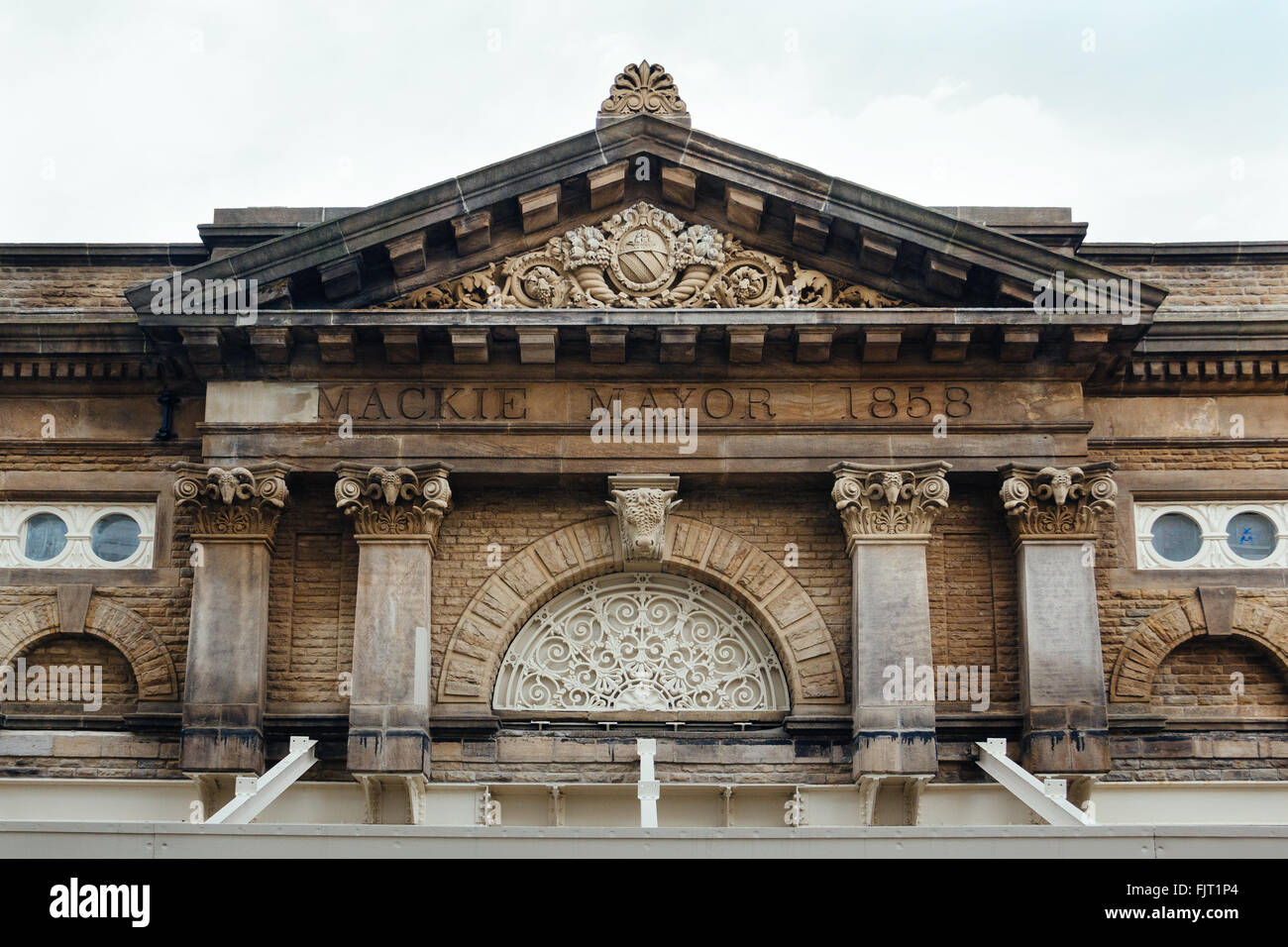 Mackie Bürgermeister Markt, Manchester. 1958. Shudehill, Northern Quarter Stockfoto
