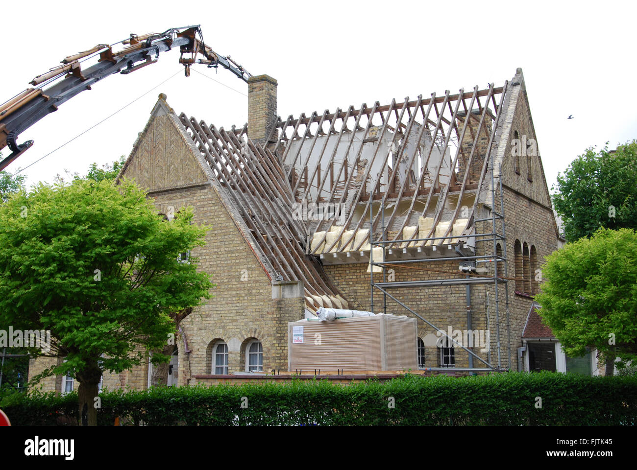 Luxus-Villa, umgebaut Belgien Europa Stockfoto