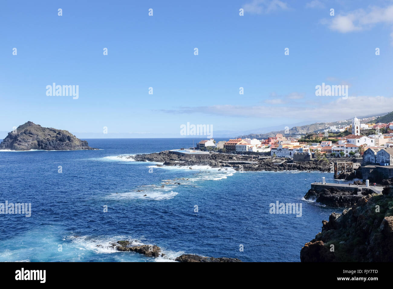 Garachico, Kanarische Inseln-Teneriffa, Spanien Stockfoto