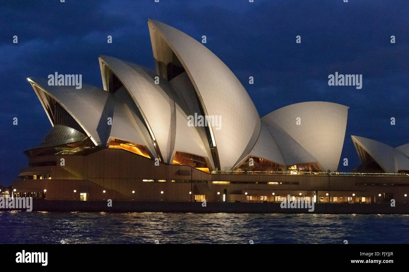 Sydney Opera House, Circular Quay, Sydney, New South Wales, Australien Stockfoto