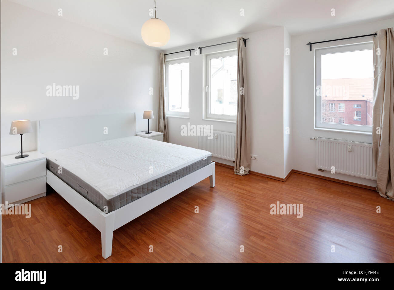 Möblierte Wohnung im Dach des Schoenhauser Allee. Stockfoto