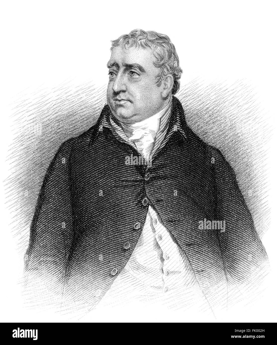 Charles James Fox, 1749-1806, einen prominenten britischen Whig Staatsmann, Stockfoto