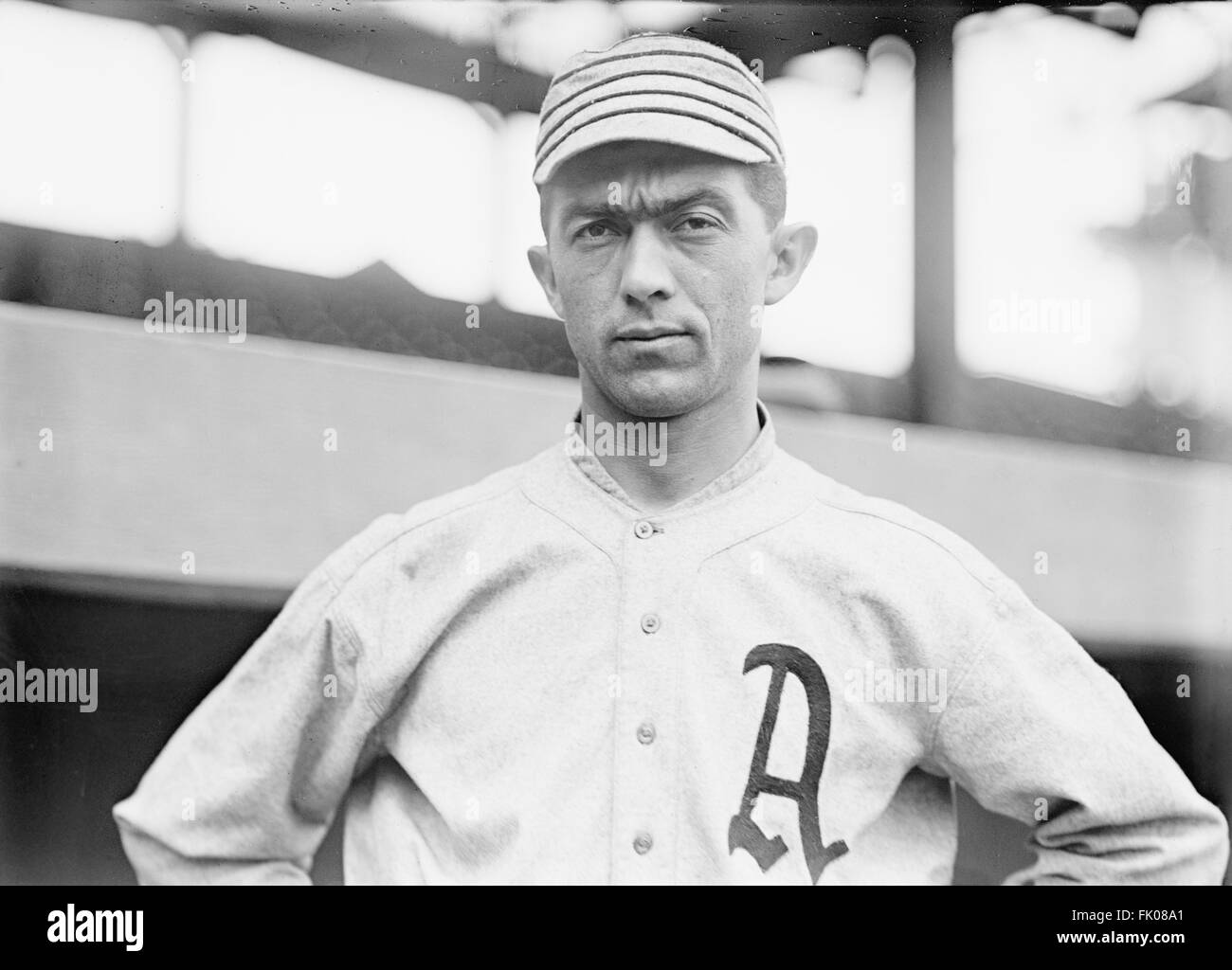 Frank "Home Run" Baker, Hauptliga-Baseball-Spieler, Philadelphia Athletik, Portrait, ca. 1914.jpg Stockfoto
