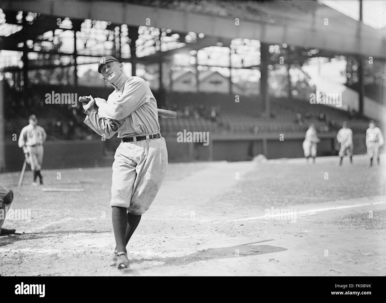 Ty Cobb, Hauptliga-Baseball-Spieler, Porträt, Detroit Tigers, ca. 1913.jpg Stockfoto
