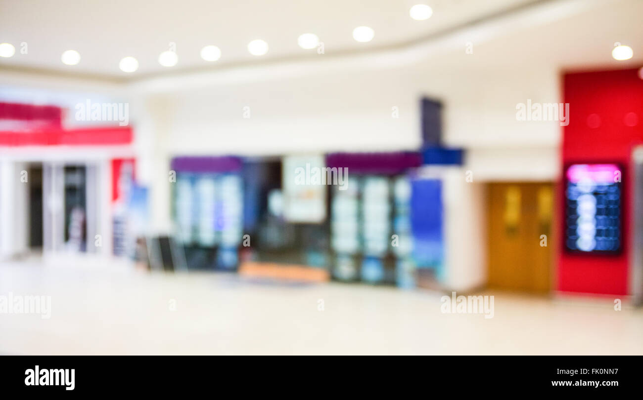 Innere des modernen Shopping-mall Stockfoto