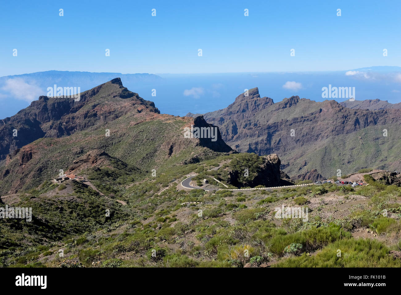 Masca, Kanarische Inseln-Teneriffa, Spanien Stockfoto