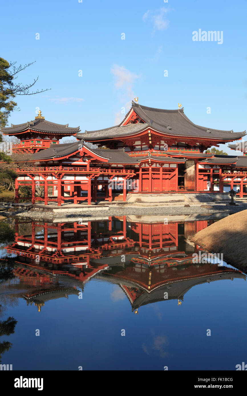 Japan, Uji, Byodo-in Tempel, Phoenix-Halle, Stockfoto