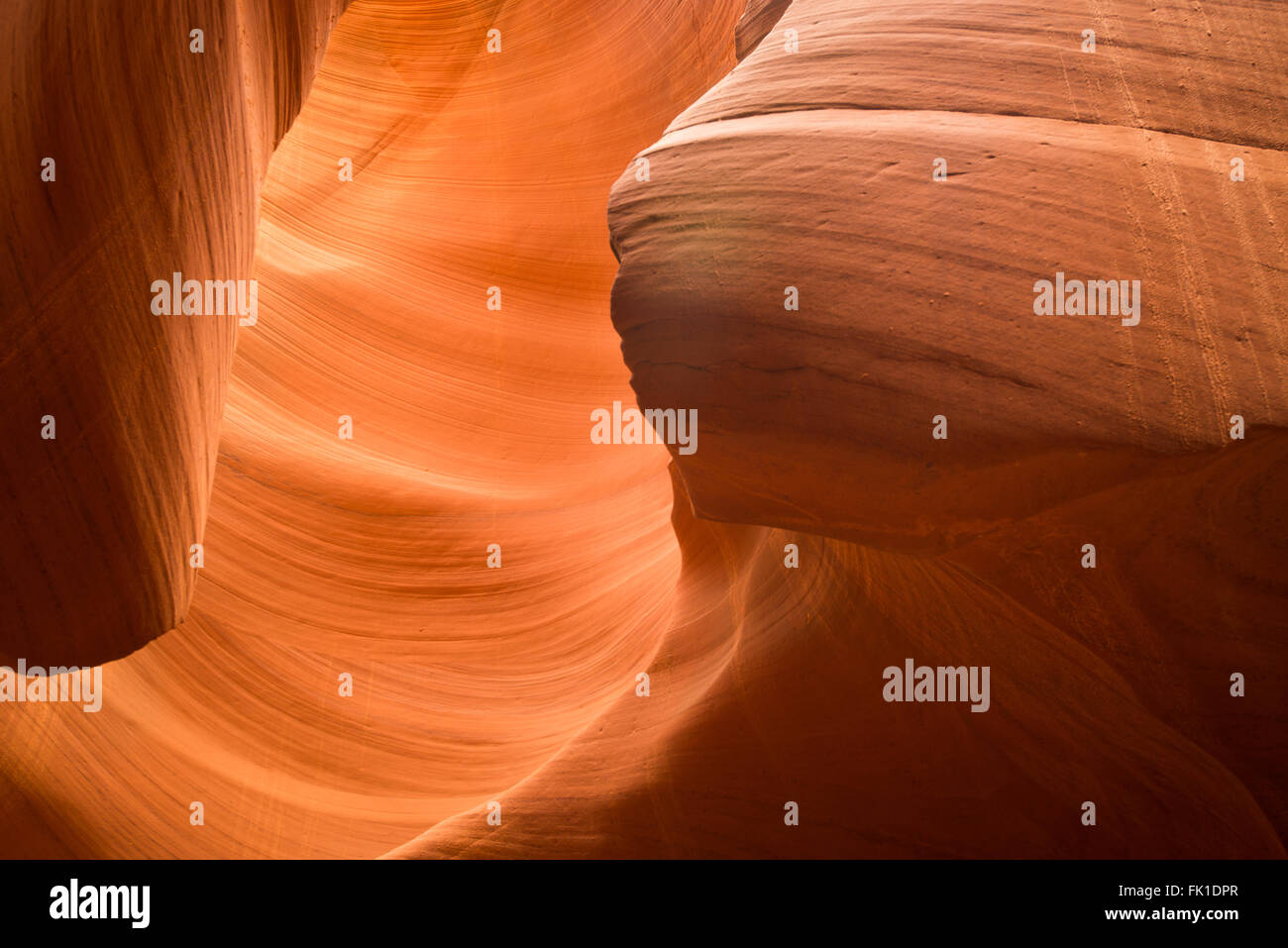 Antelope Canyon in Page, Arizona Stockfoto