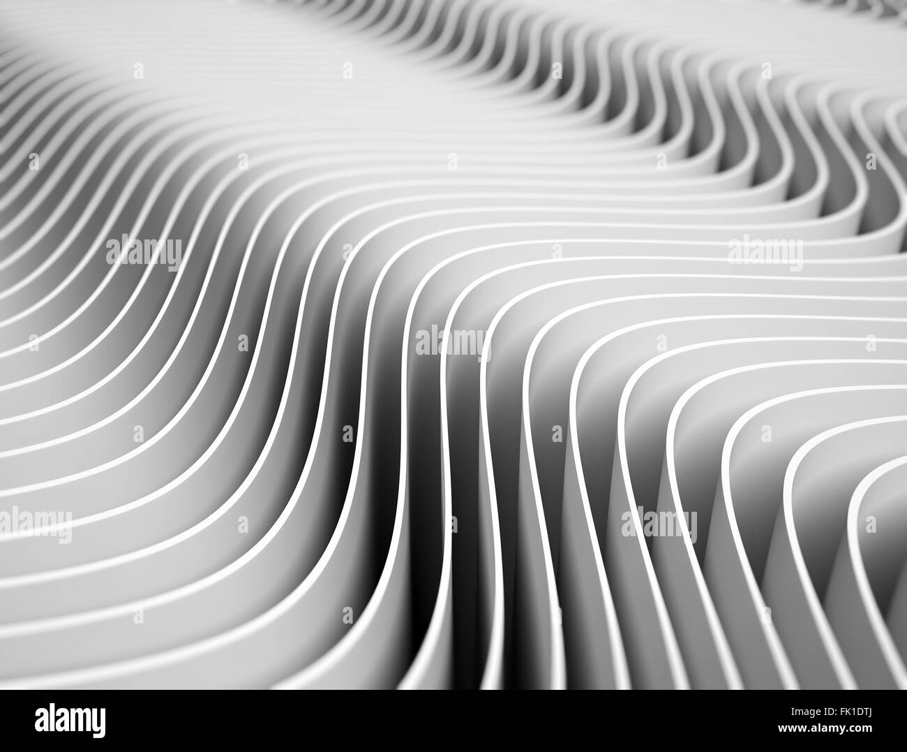 abstrakte Linien Hintergrund dynamischer Wellenmuster Stockfoto