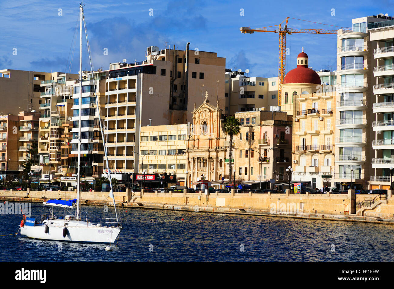 Kirche von Jesus von Nazareth, Sliema, Valletta, Malta Stockfoto