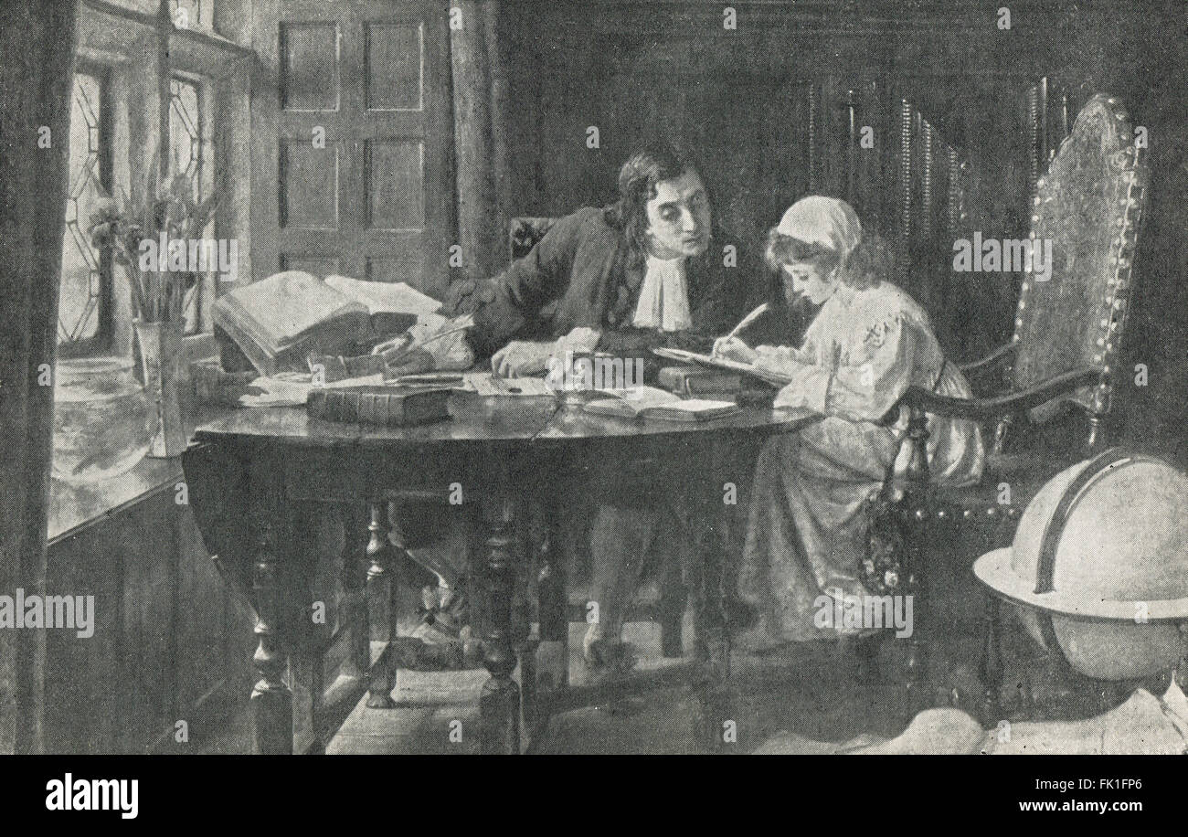 Jonathan Swift Erziehung Esther Johnson AKA Stella Stockfoto