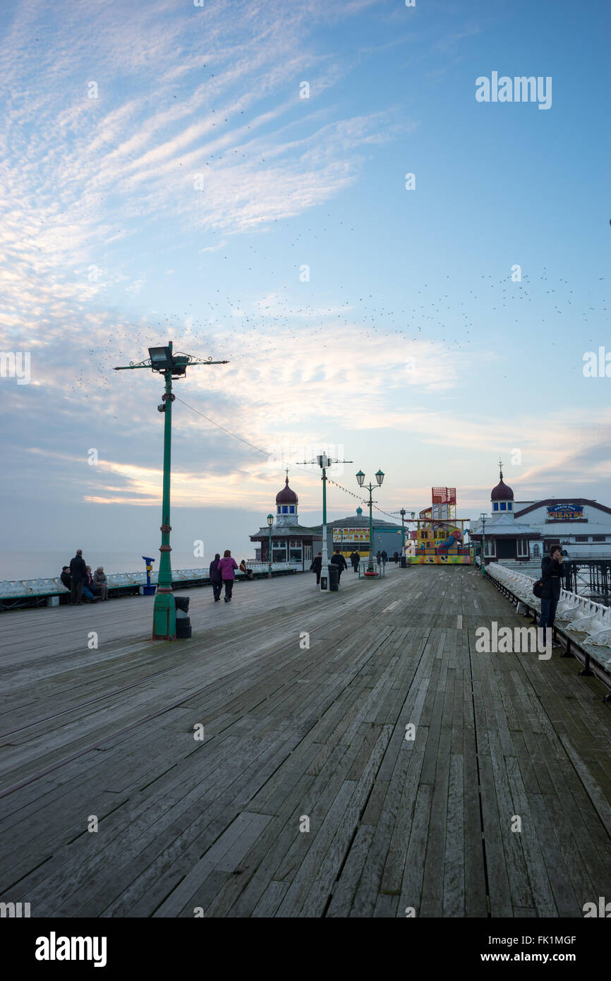 Nord-Pier, Blackpool Stockfoto