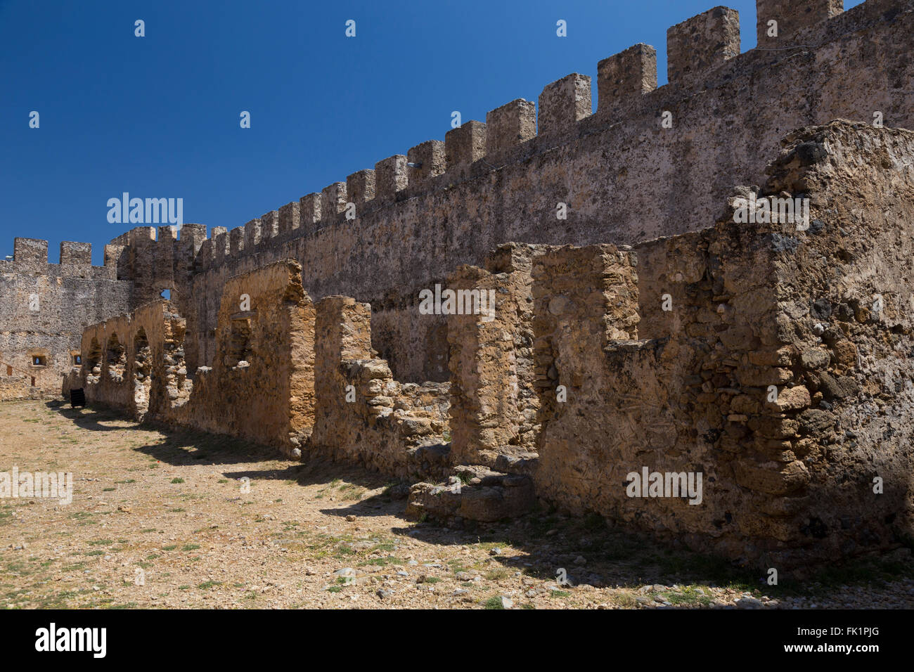 Frangokastello, Kreta, Griechenland Stockfoto