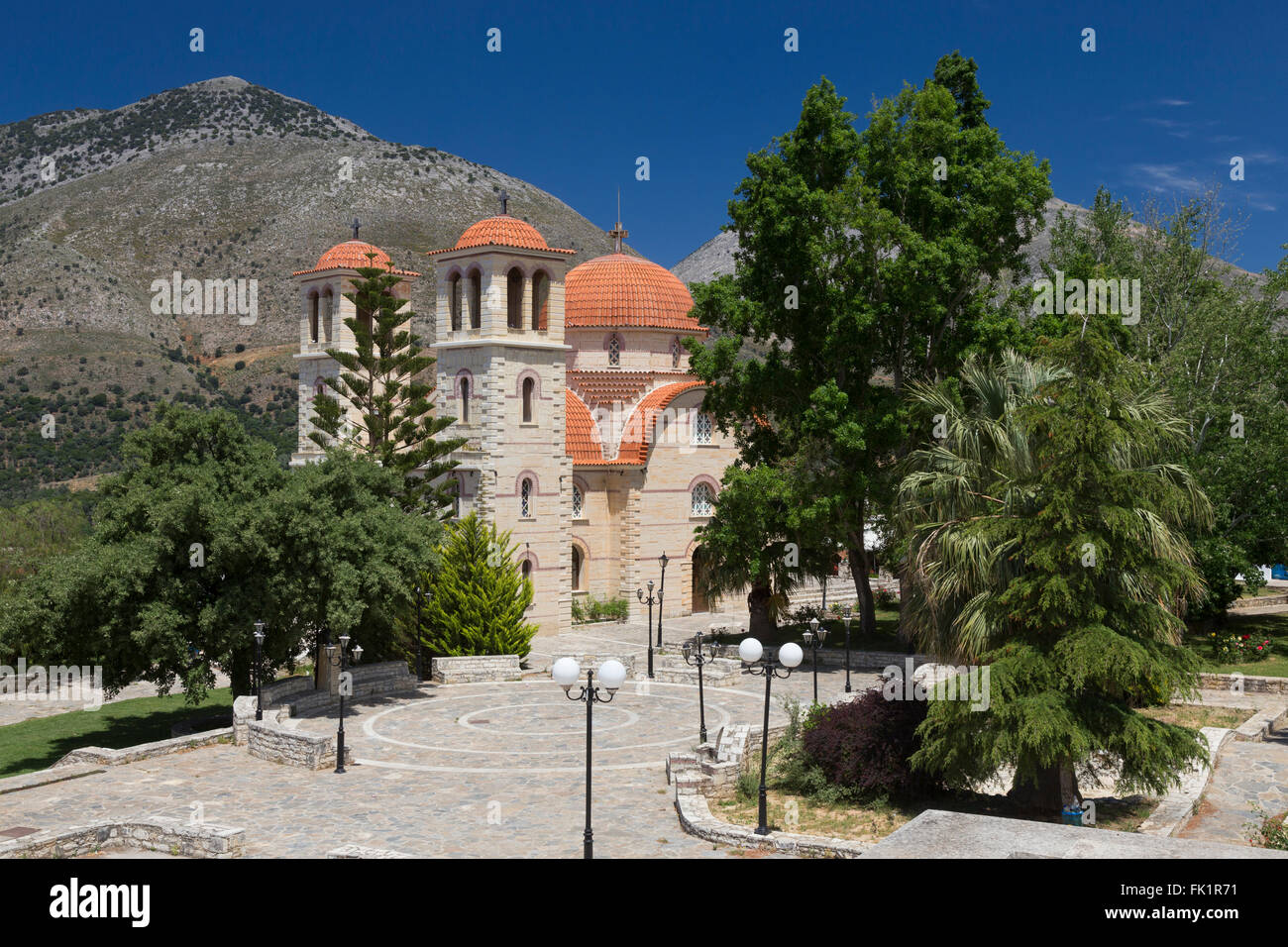 Kirche von Agia Kyriaki in Garazo, Kreta, Griechenland Stockfoto