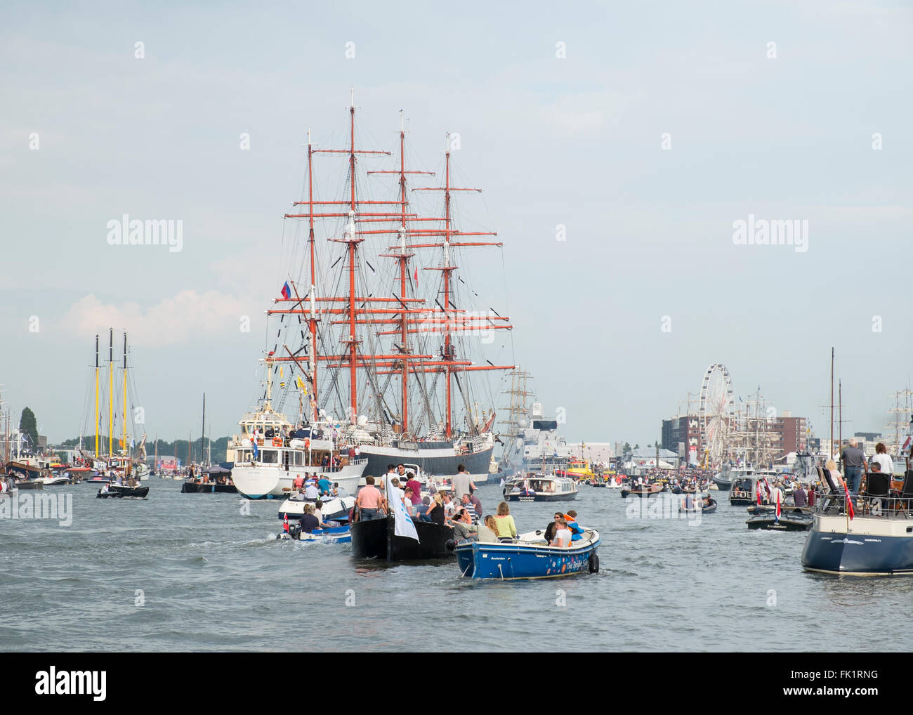 Sail 2015. Amsterdam Stockfoto