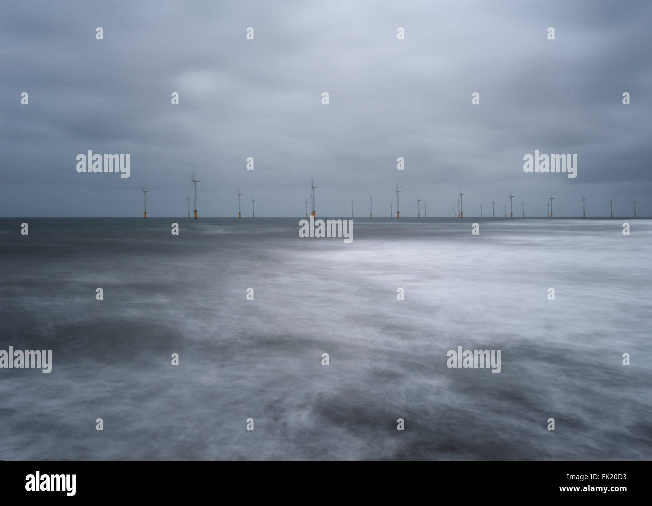 Redcar Hafen Stockfoto