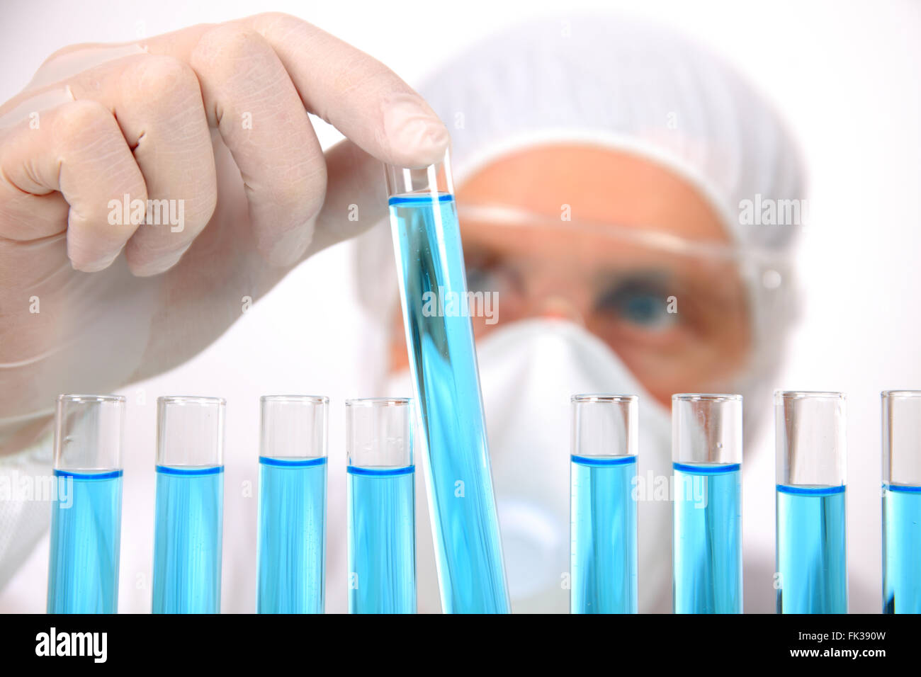 Medizinische Forschung im Labor Stockfoto