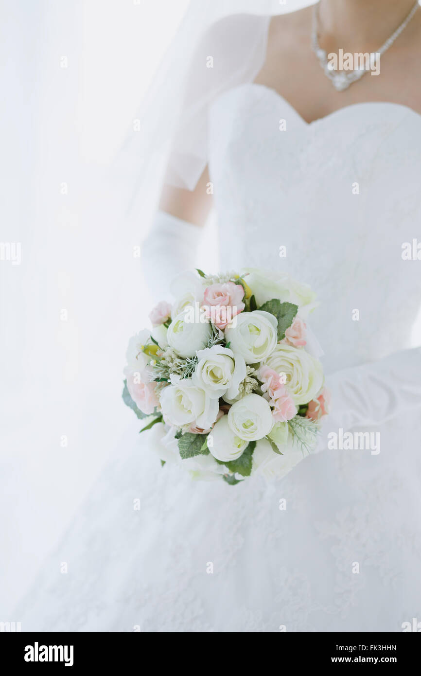 Attraktive japanische Braut Stockfoto