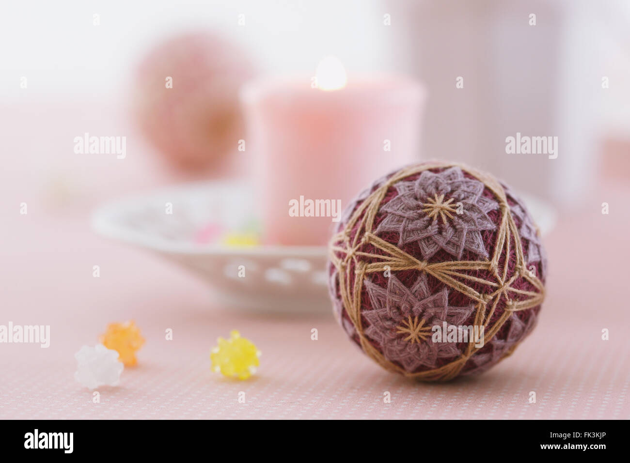 Gewinde Kugel Stockfoto