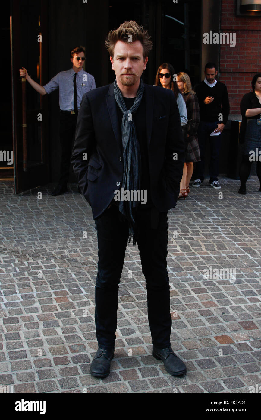 Ewan McGregor besucht das New York-Screening von "Anfänger" im Tribeca Grand Hotel am 24. Mai 2011 in New York City. Stockfoto