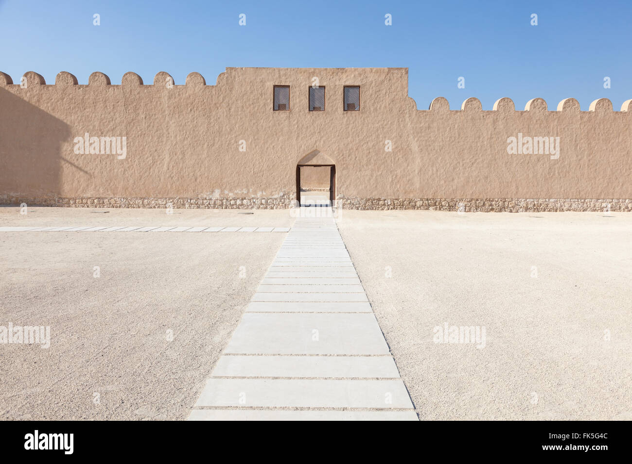 Riffa Fort in Bahrain Stockfoto