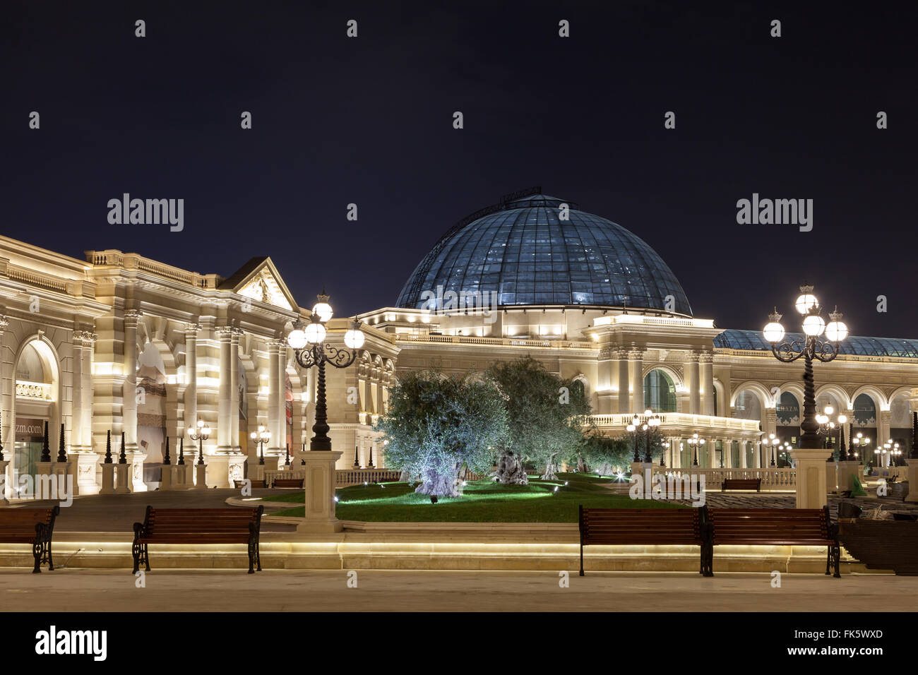 Al Hazm Mall in Doha, Katar Stockfoto