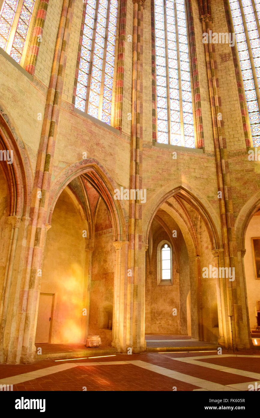 Couvent des Jacobins, Kirche von Les Jacobins. Toulouse, Haute Garonne, Frankreich Stockfoto