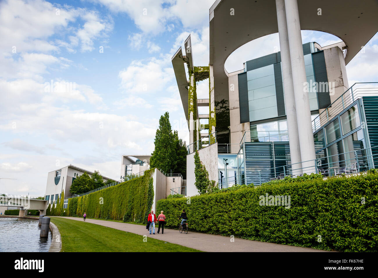 Band des Bundes, der Ministerien Komplex, Tiergarten, Berlin, Deutschland, Europa Stockfoto