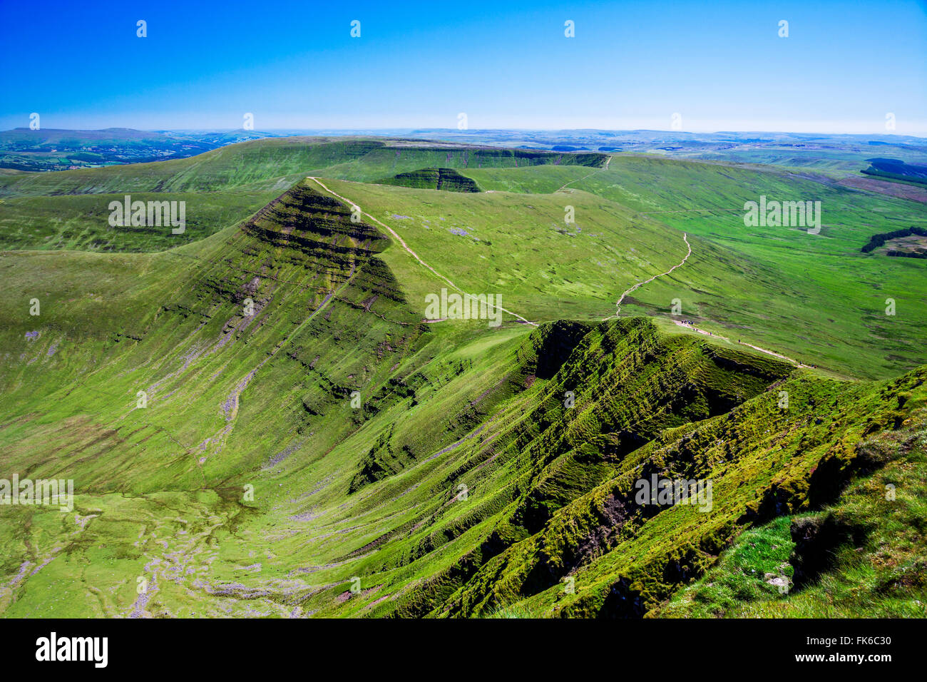 Cribyn, Brecon Beacons National Park, Powys, Wales, Vereinigtes Königreich, Europa Stockfoto
