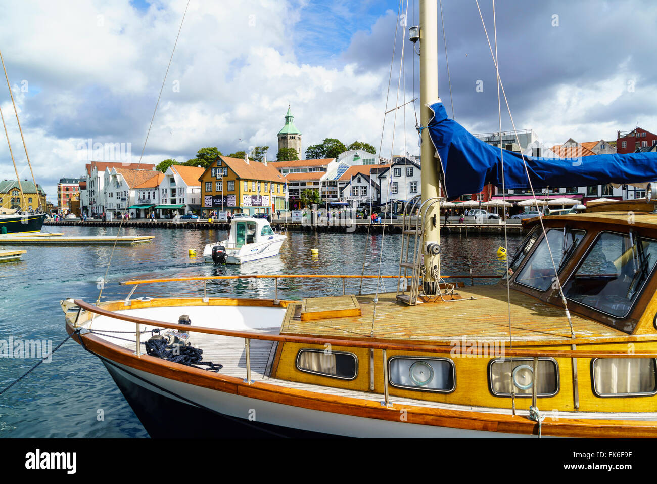 Stavanger Hafen, Norwegen, Skandinavien, Europa Stockfoto