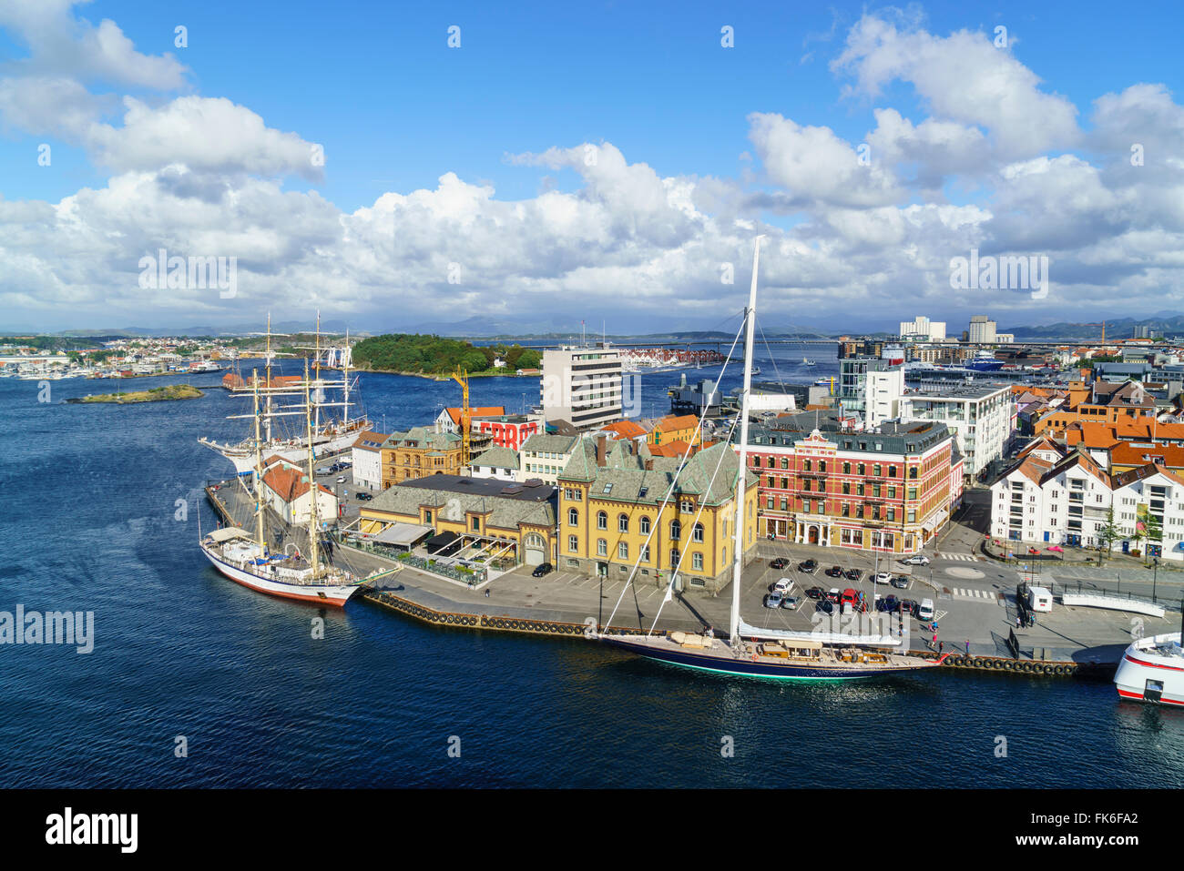 Stavanger Hafen, Norwegen, Skandinavien, Europa Stockfoto