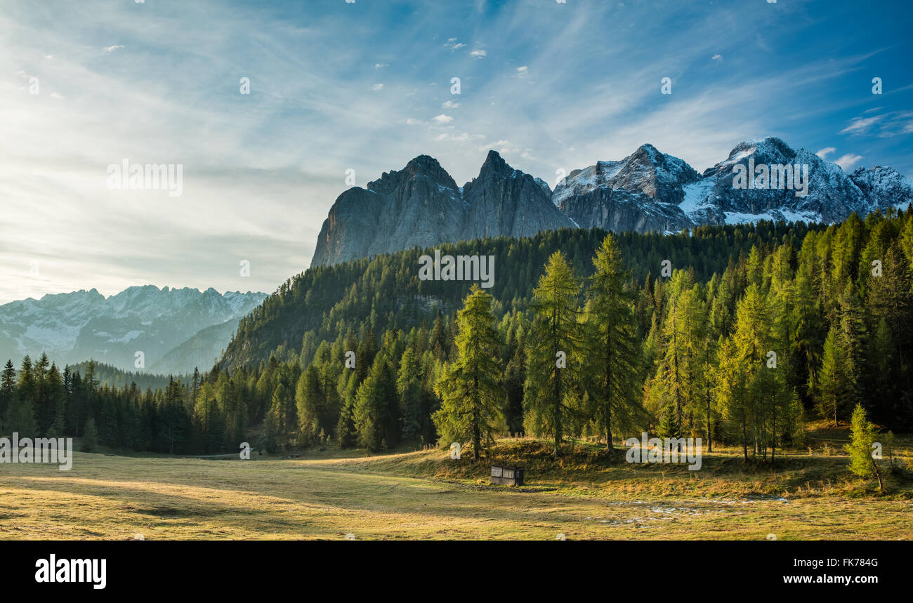 Passo Tre Croci, Dolomiten, Provinz Belluno, Region Venetien, Italien Stockfoto