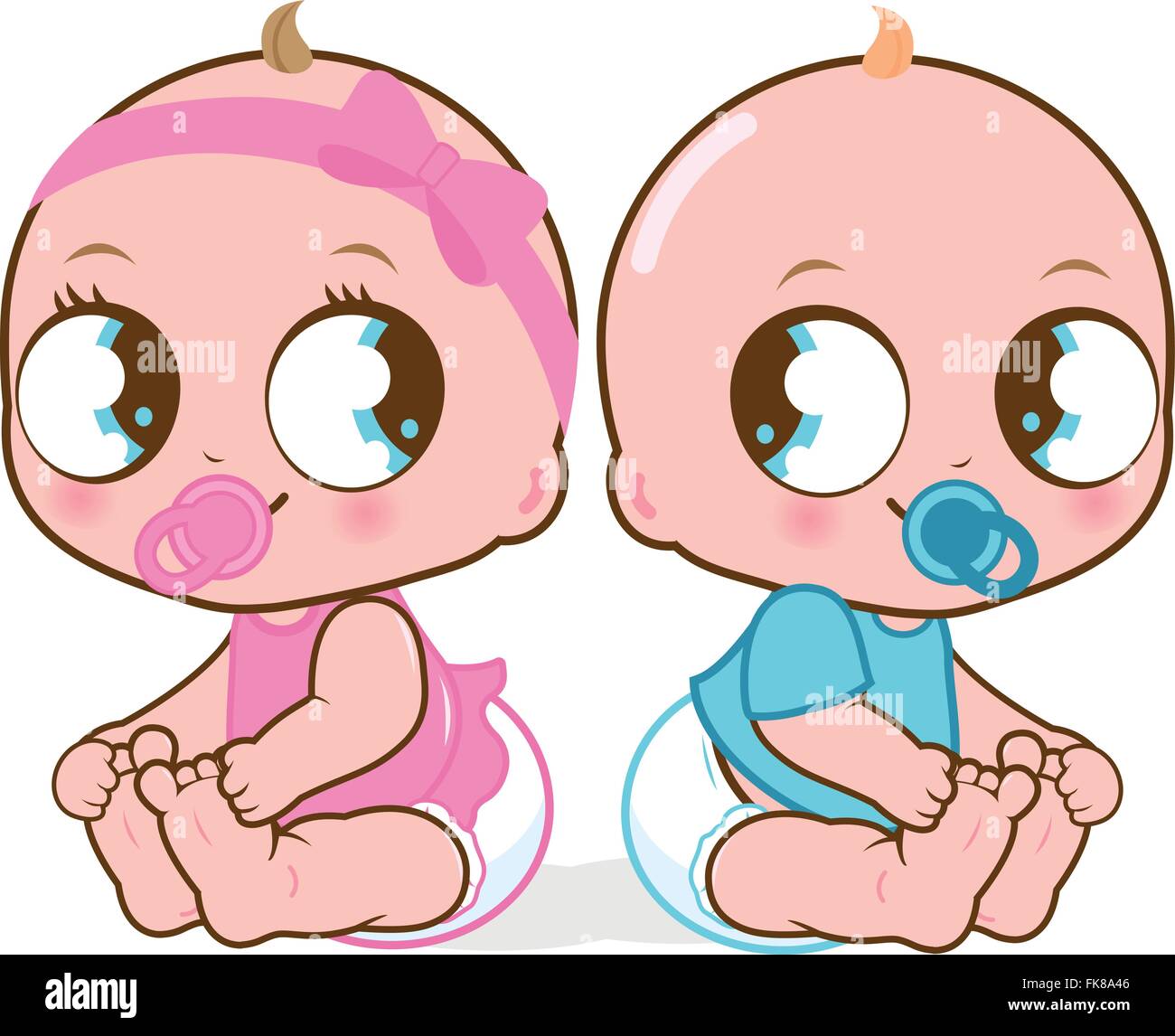 Baby Boy And Girl Twins Stock Vektorgrafiken Kaufen Alamy Baby Boy And Girl Twins Stock Vektorgrafiken Kaufen Alamy