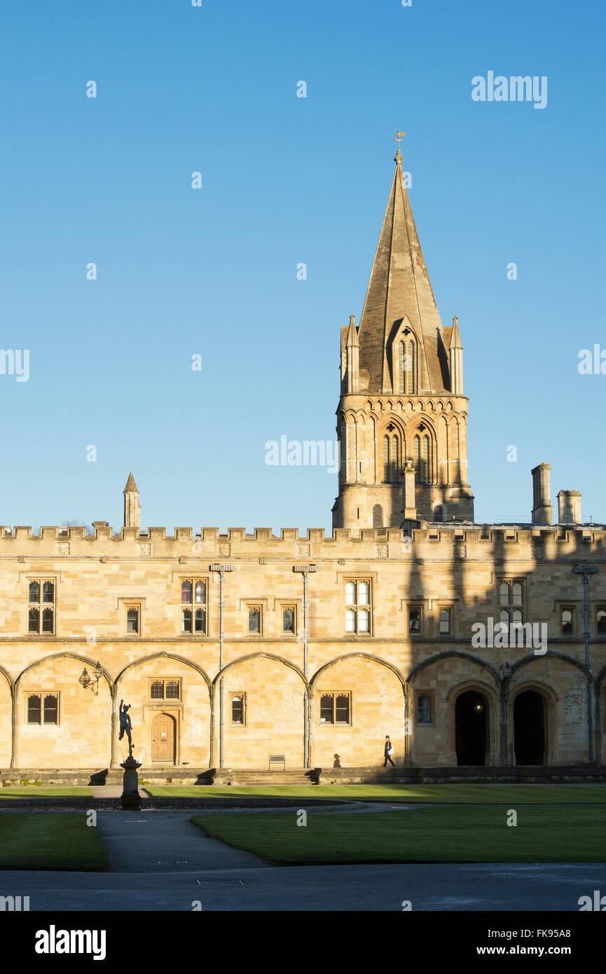 Dom-Turm Kirche Christ College in Oxford, England Stockfoto