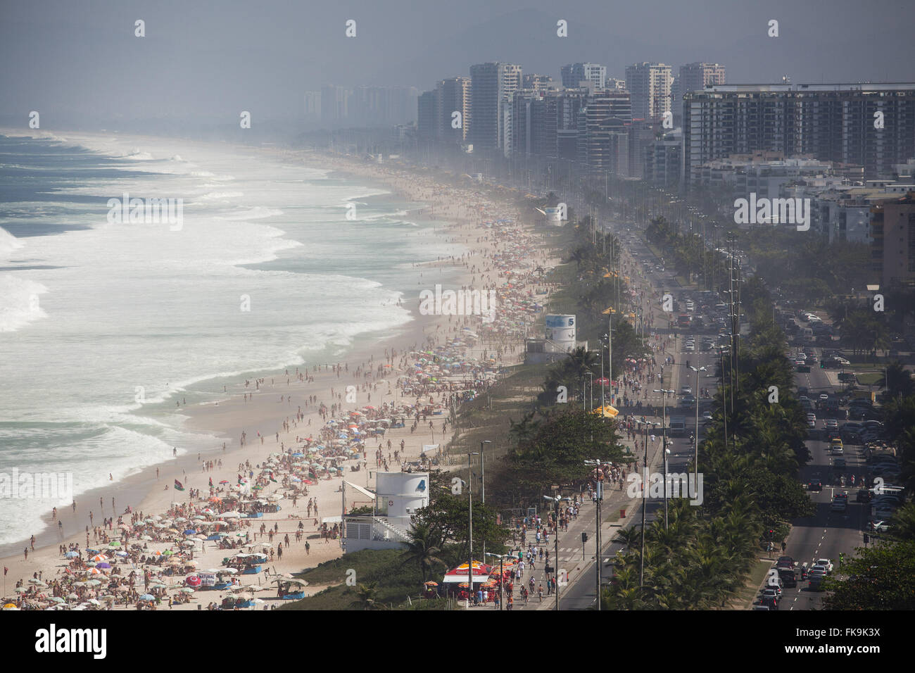 Tijuca National Park und Archipel Cagarras bekannt als Cagarras Inseln Nebenkosten Stockfoto
