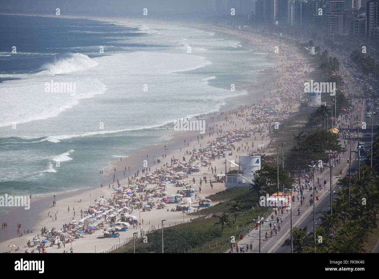 Tijuca National Park und Archipel Cagarras bekannt als Cagarras Inseln Nebenkosten Stockfoto
