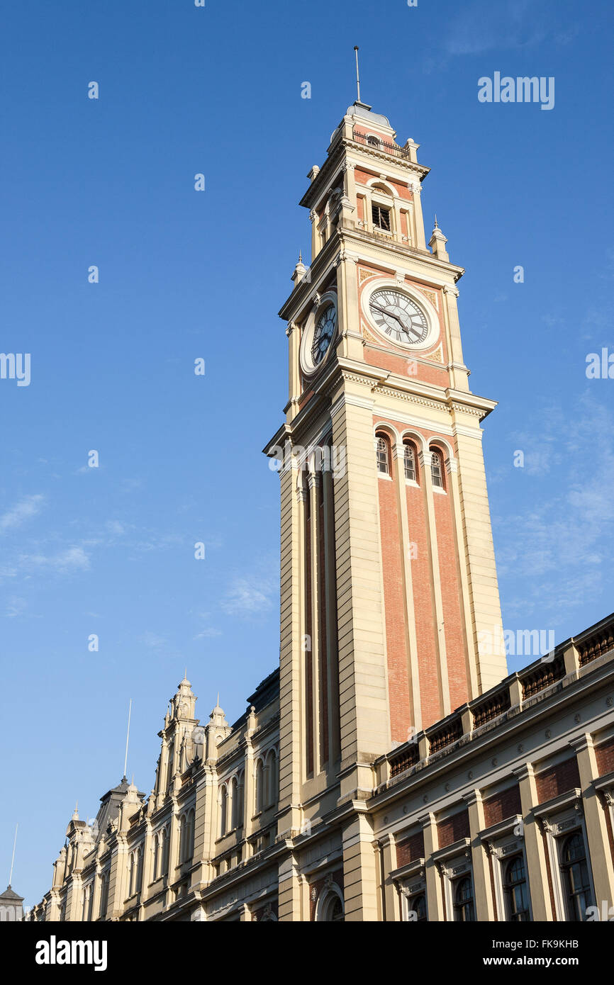 Turm der Light Station beherbergt dem Museum der portugiesischen Sprache - Light District - Stadtzentrum Stockfoto