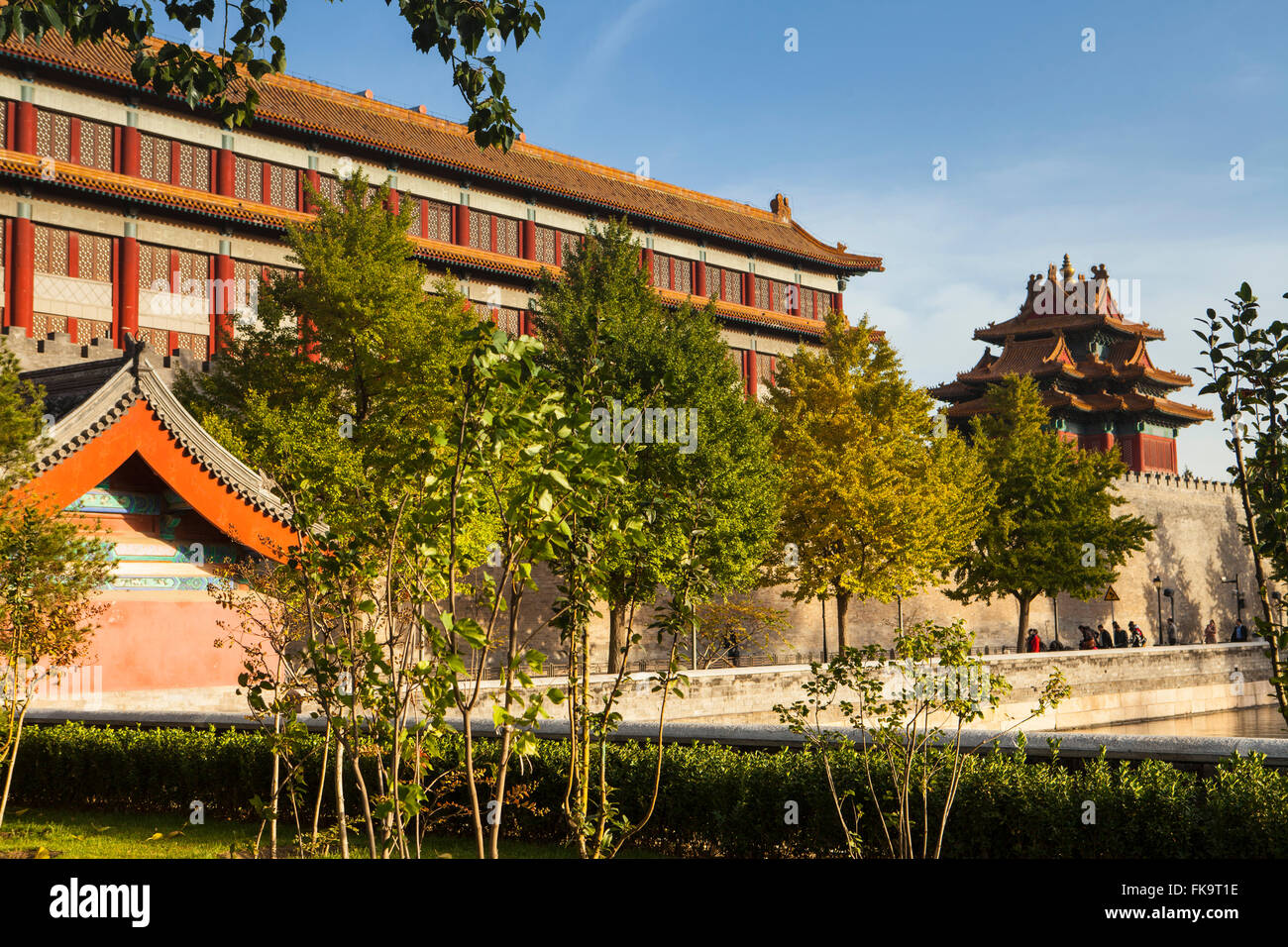 Die Verbotene Stadt, Kaiserpalast der Ming und Qing Dynastien, Peking, China Stockfoto