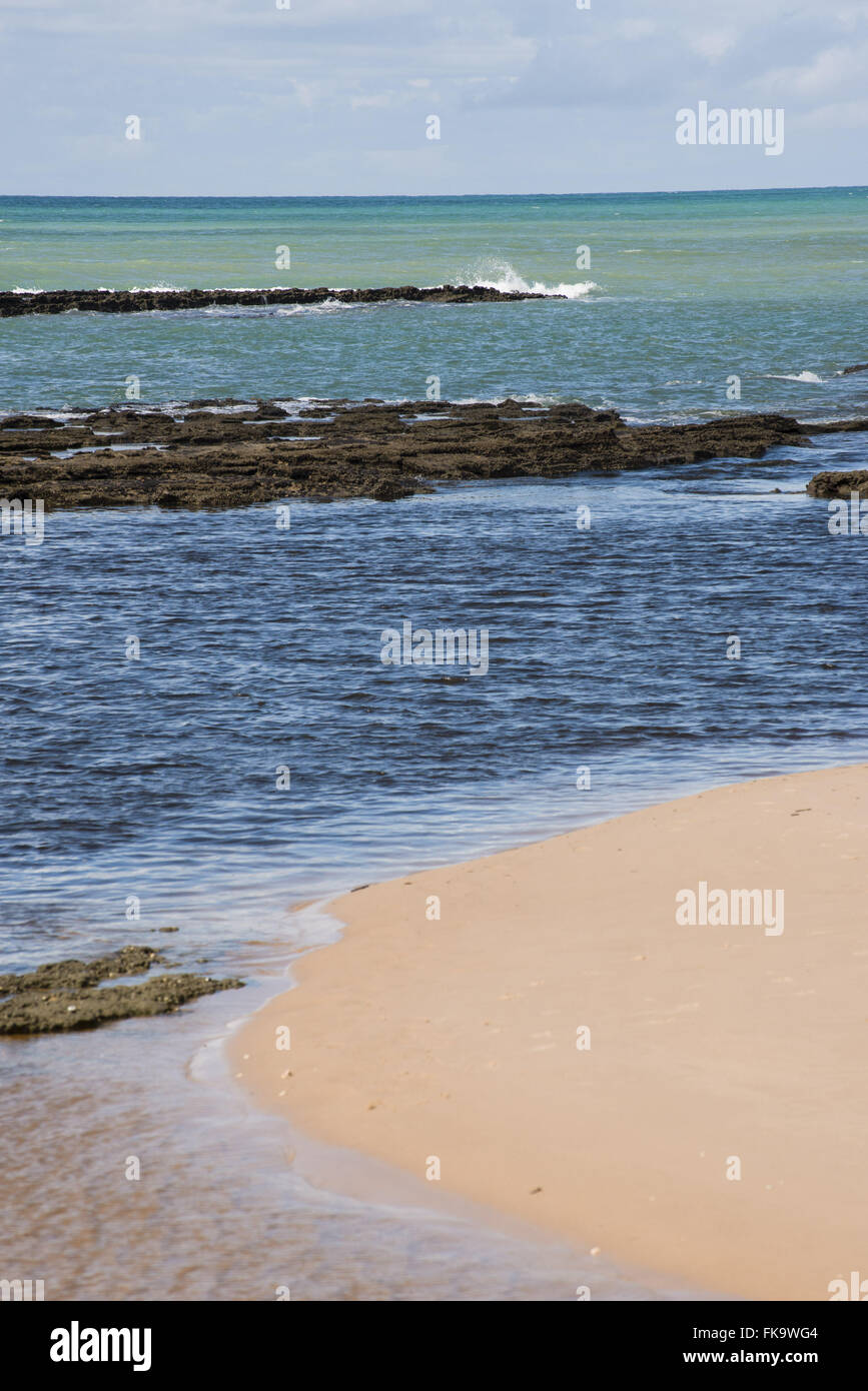 Landschaft vor allem Reef Beach hotel Stockfoto