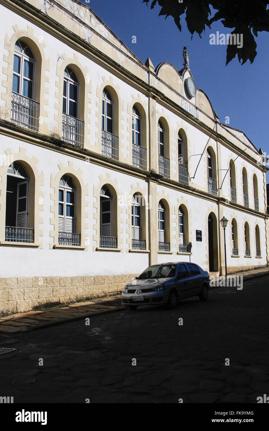 Fassade-Forum Stockfoto