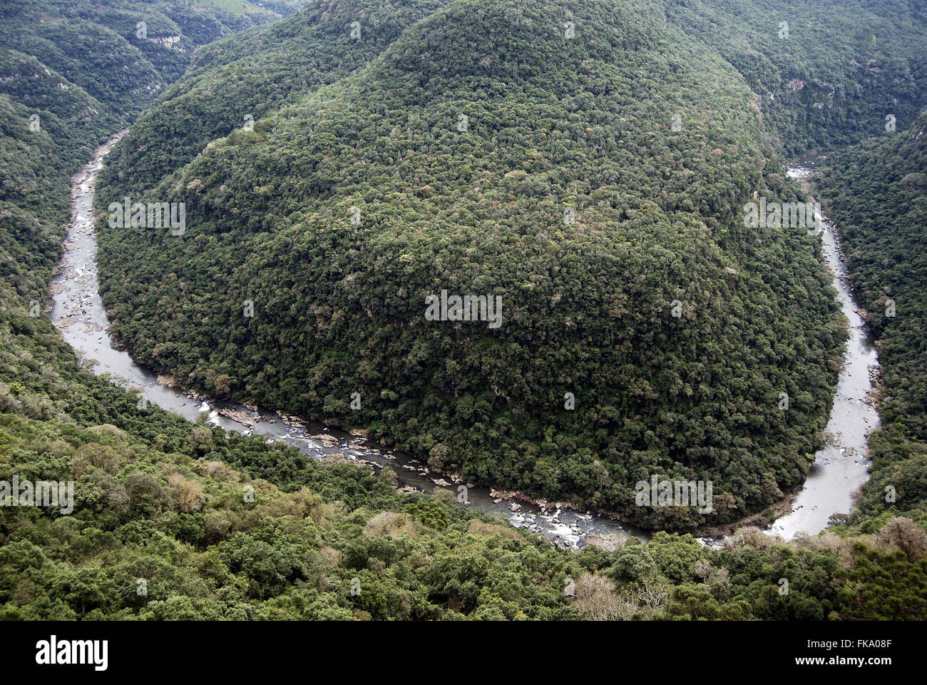 Horseshoe Valley entworfen von Fall River in Minnesota - Horseshoe Park Stockfoto