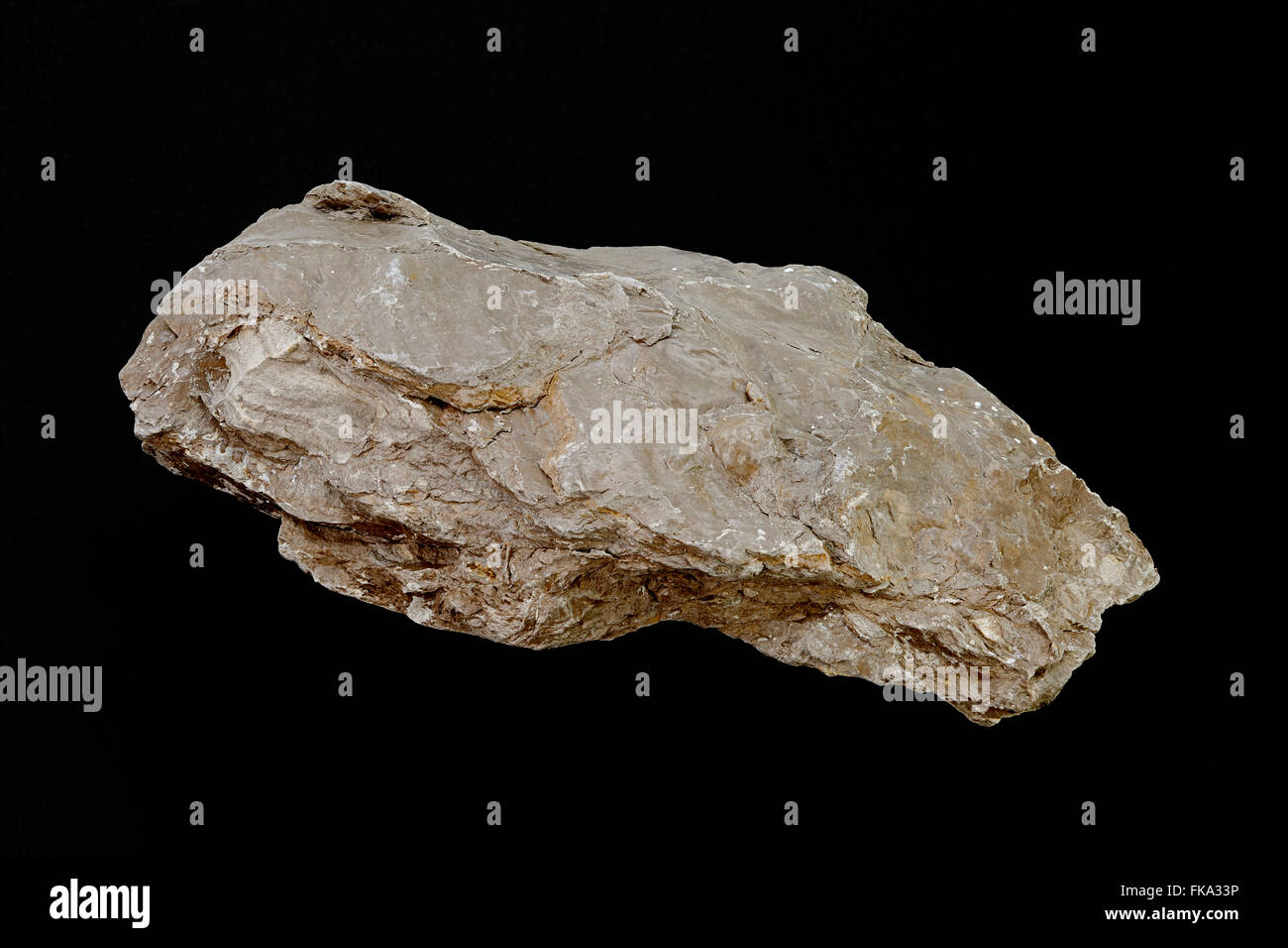 Fehler ' Solarplexus ' Ton (wichtige Mineral Montmorillonit) aus Boden Rock Reibung zwischen dem pazifischen und nordamerikanischen Platten gebildet. Stockfoto