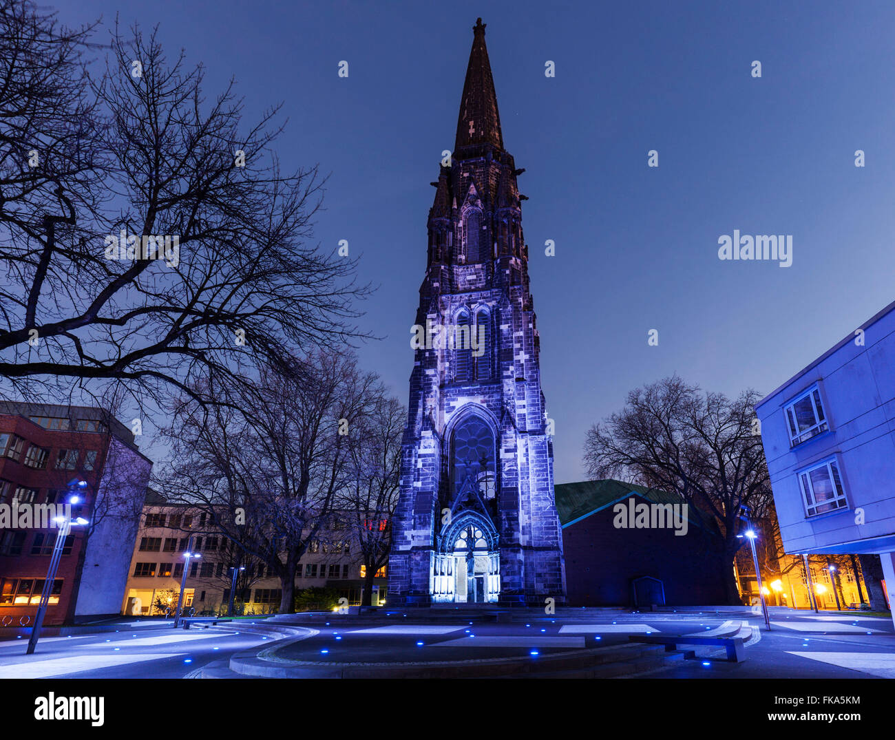 Christuskirche in Bochum Stockfoto