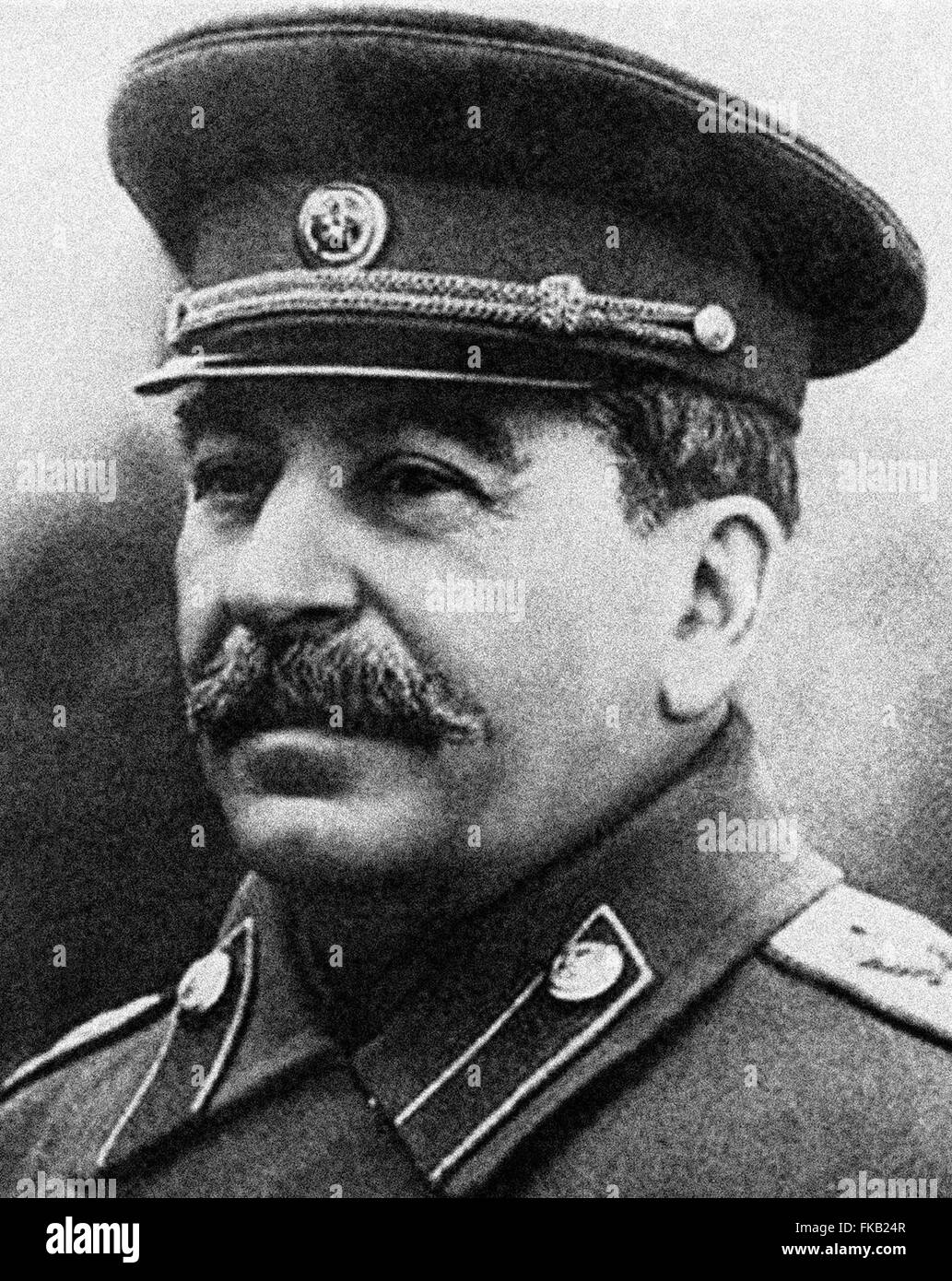 Joseph Vissarionovich Stalin war der Premier von die Sowjetunion von 6. Mai 1941 bis zu seinem Tod im 5. März 1953. 1942-Bild aus Archiv Presse Portrait Service - ehemals Portrait Pressebüro Stockfoto