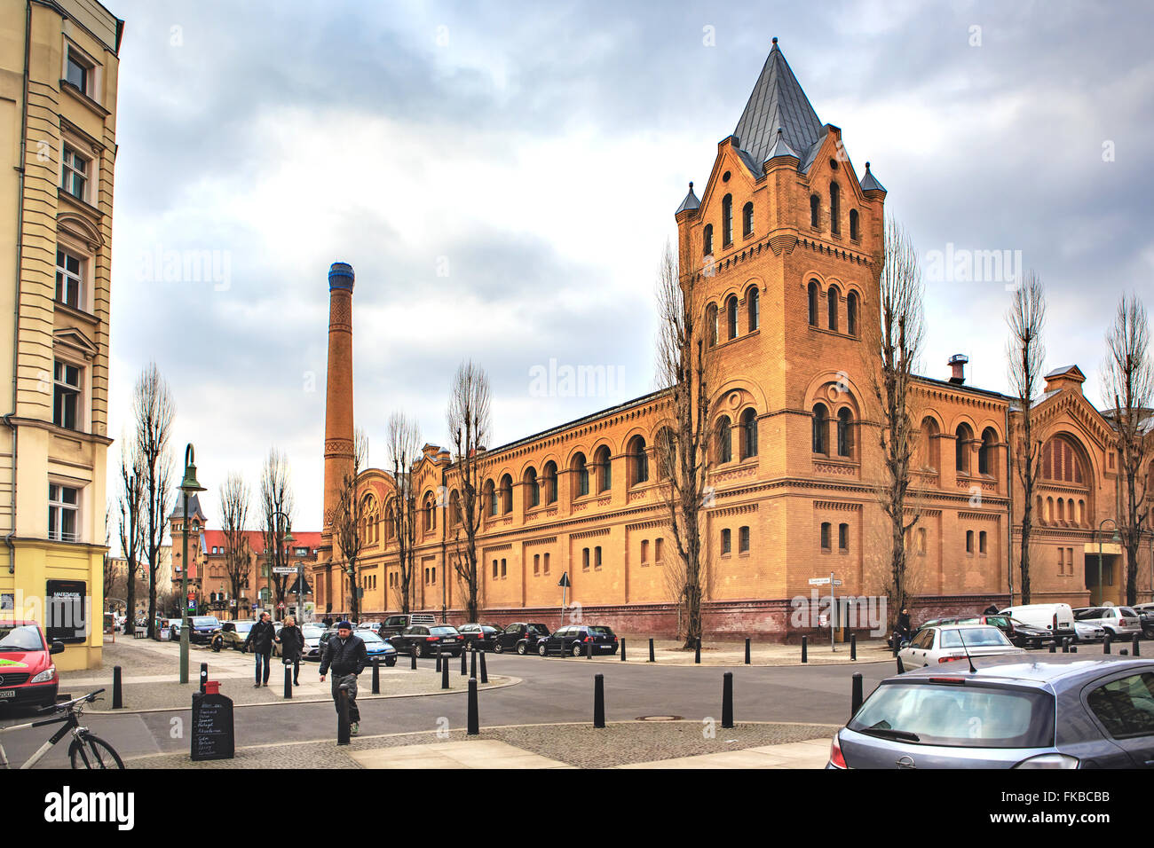 BERLIN, Deutschland - ca. März 2015: Straßenszenen der Stadt Berlin Stockfoto